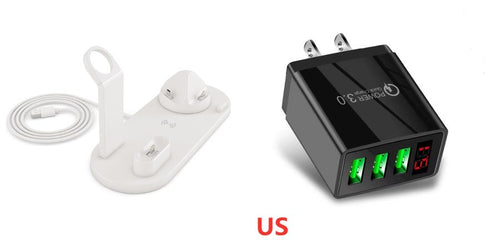 4 In 1 Wireless Charger Fast Charging Pad Stand